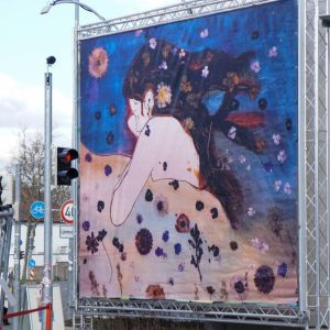 2022 02 Kunstwand Mehlika Tanriverdi